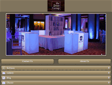 Tablet Screenshot of eventgroupproductions.com
